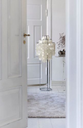 Verpan Fun 1 STM Gulvlampe H: 120 cm - Krom/Pearl