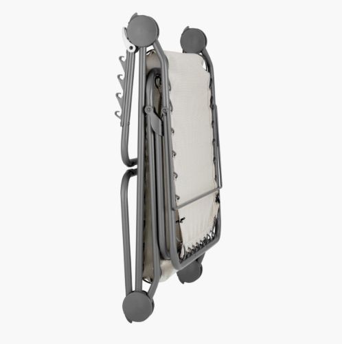 Lafuma Sunlounger Siesta L L: 201 cm Batyline ISO - Seigle II