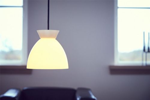 Piet Hein Bikube 290 Pendel Ø: 28,8 cm - Sort Ledning/Opal
