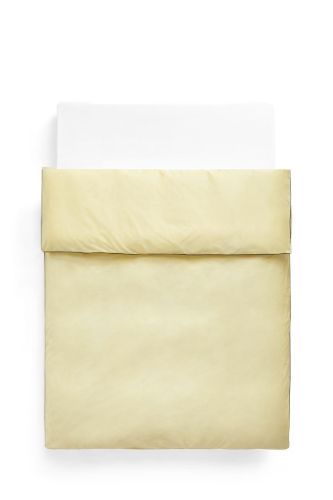 HAY Outline Duvet Cover 140x200 cm - Soft Yellow