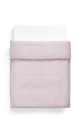 HAY Outline Duvet Cover 140x200 cm - Soft Pink