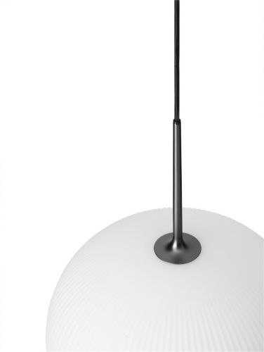 Vipp 595 Sculpture Pendant Ø: 36 cm - White/Aluminium