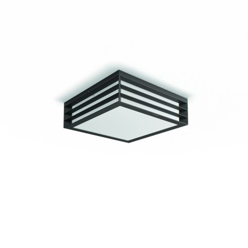PHILIPS Moonshine Pendel 26x26 cm - Antracitgrå/Aluminium