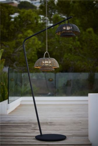 Cane-line Outdoor Illusion Ophængs Lampe H: 25 cm - Taupe