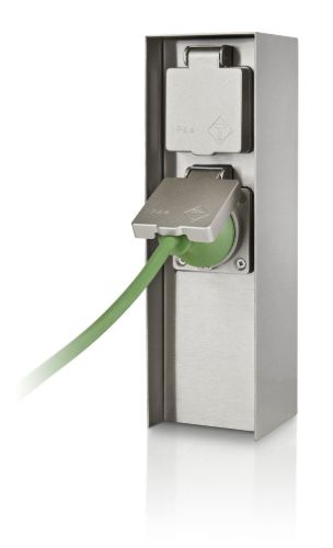 PHILIPS Strømforsyning H: 23 cm - Inox/Rustfrit Stål