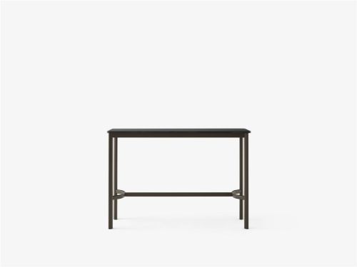 &Tradition Drip Counter Table HW111 140x50 cm - Bronzed/Black Fenix Nano Laminate 0720