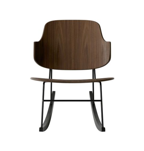 Audo Copenhagen The Penguin Rocking Chair SH: 42 cm - Walnut