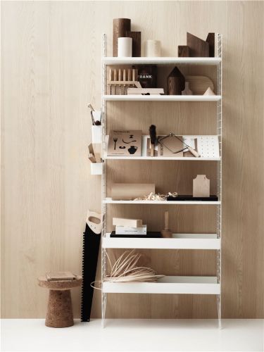 String Furniture Hylder 3 Stk. 78x30 cm - White