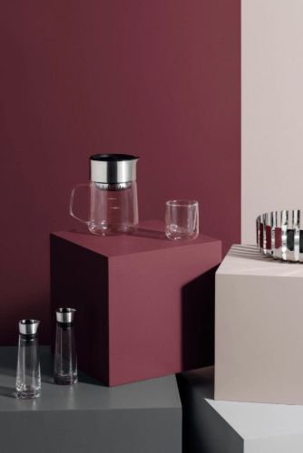 Blomus Nero Coffee Glasses Sæt á 2 stk 200 ml - Clear