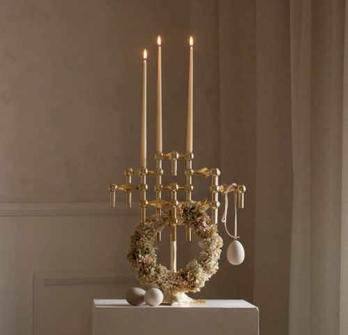 STOFF Nagel Taper Candles by Ester & Erik 6 pcs H: 29 cm - Ginger