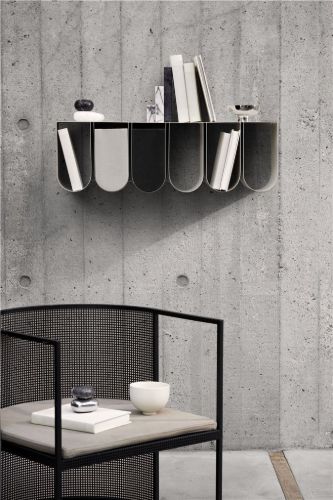 Kristina Dam Studio Curved Box XXS H: 22 cm - Grey