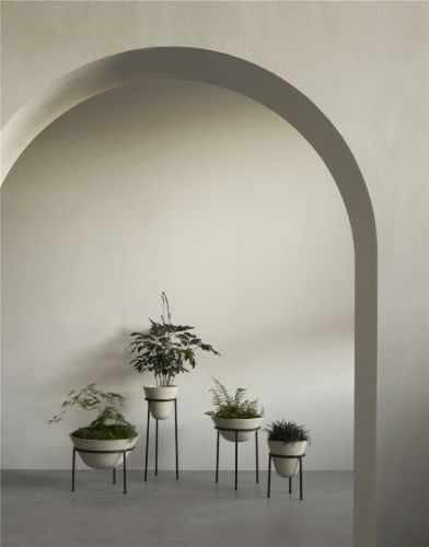 Audo Copenhagen Daiza Planter Ø: 35 cm - Ivory
