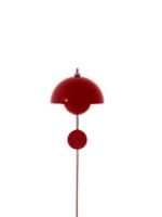Billede af &Tradition Flowerpot VP8 Væglampe Ø: 23 cm - Vermilion Red