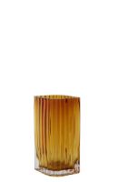 Billede af AYTM Folium Vase H: 20 cm - Amber