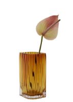 Billede af AYTM Folium Vase H: 20 cm - Amber