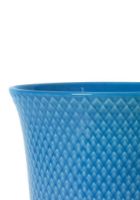 Billede af Lyngby Porcelæn Rhombe Color Vase H: 20 cm - Blå