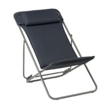 Billede af Lafuma Deckchair Maxi Transat Plus SH: 34 cm BeComfort - Dark Grey
