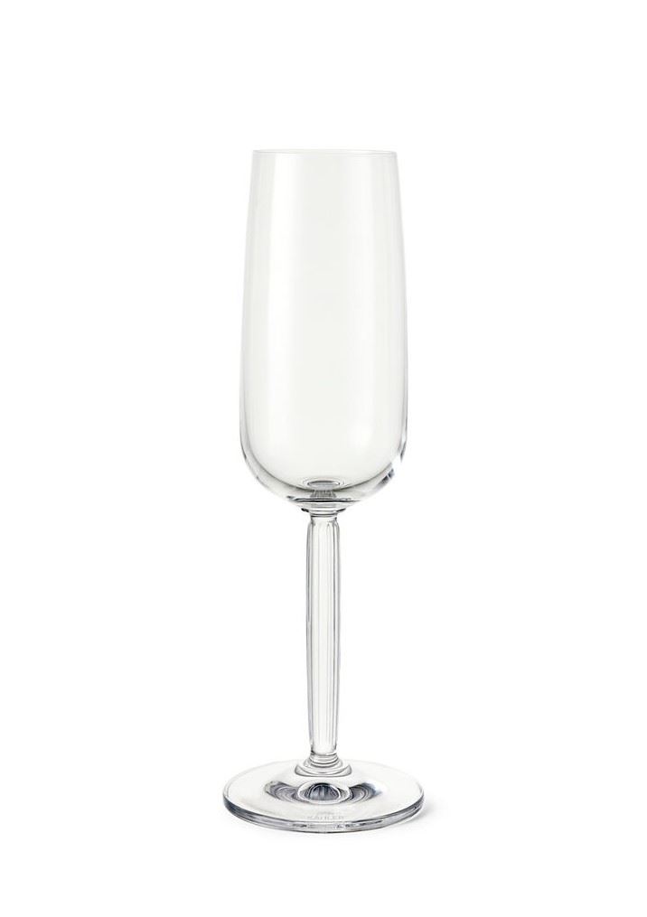 Billede af Kähler Hammershøi Champagneglas 24 cl 2 stk - Klar