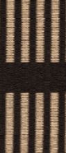 Billede af Woodnotes Cut Stripe Carpet Sewn Edges 170x240 cm - Black/Natural