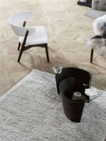 Billede af Sibast Furniture No 7 Loungebord Ø: 90 cm - Mørkolieret Eg/Glas