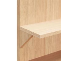 Billede af Hübsch Straight Reol 40x54 cm - Egetræsfinér