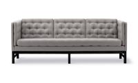Billede af Fredericia Furniture EJ315 3 Pers. Sofa L: 210 cm - Luce 005 Scoria/Black Lacquered