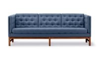 Billede af Fredericia Furniture EJ315 3 Pers. Sofa L: 210 cm - Luce 007 Pigment/Walnut Oiled