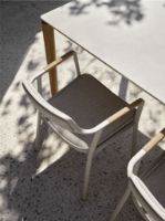 Billede af Vipp 711 Outdoor Open-Air Chair SH: 44,5 cm - Beige