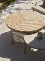 Billede af Vipp 716 Outdoor Open-Air Coffee Table Ø: 90 cm - Teak