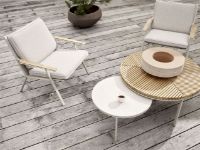 Billede af Vipp 716 Outdoor Open-Air Coffee Table Ø: 90 cm - Teak