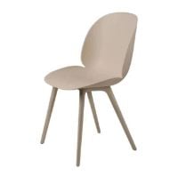 Billede af GUBI Beetle Dining Chair Plastic Chair SH: 45 cm - New Beige / New Beige