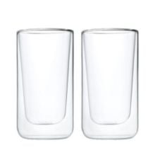 Billede af Blomus Nero Latte Macchiato Glasses Sæt á 2 stk 320 ml - Clear