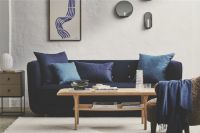 Billede af Silkeborg Uldspinderi Cusco Pude 40x40 cm - Denim Blue