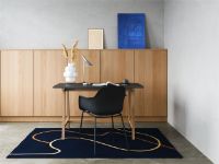 Billede af Andersen Furniture Flow Tæppe 140x200 cm - Blå