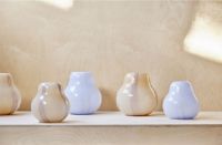 Billede af OYOY Kojo Vase Large H: 25 cm - Lavender/White 