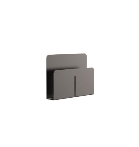 FROST LIVING Servietholder 12x16 cm - Børstet Sort