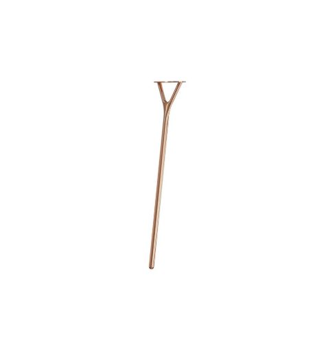 FROST WISHBONE Bordben 8002 H: 108,9 cm - Børstet Kobber