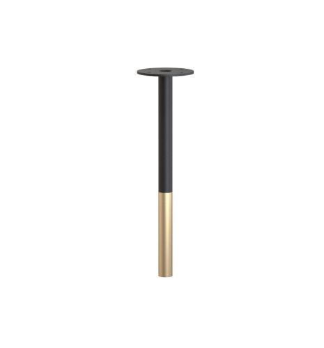 FROST BUKTO Bordben 360 H: 36,4 cm - Mat Sort/Børstet Guld