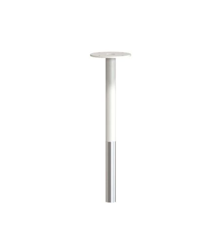 FROST BUKTO Bordben 360 H: 36,4 cm - Mat Hvid/Børstet