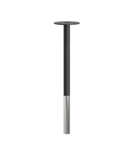 FROST BUKTO Bordben 430 H: 43,4 cm - Mat Sort/Poleret