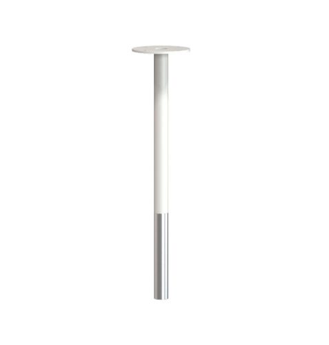 FROST BUKTO Bordben 430 H: 43,4 cm - Mat Hvid/Børstet