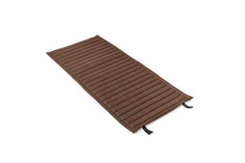 HAY Palissade Lounge Chair Low Quilted Cushion 49,5x117 cm - Iron Red