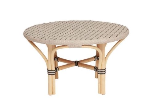 OYOY Momi Outdoor Coffee Table Ø: 70 cm - Nature/Clay OUTLET