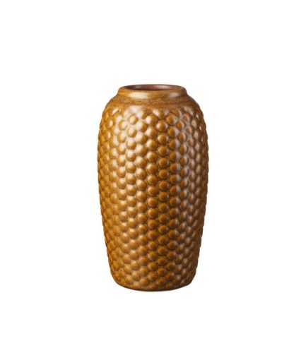 FDB Møbler S8 Lupin Vase H: 22 cm - Golden Brown