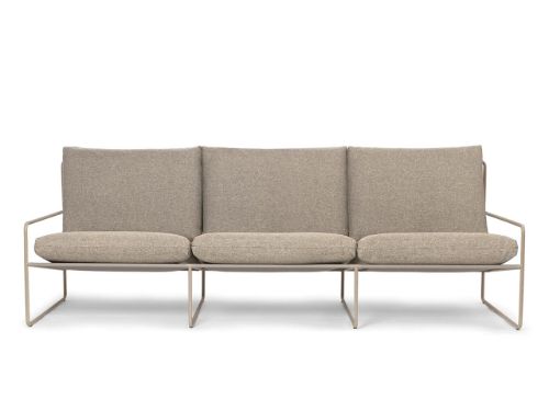 Ferm Living Desert 3-Seater L: 233 cm Dolce - Cashmere/Dark Sand