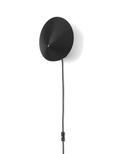 Ferm Living Arum Wall Scone H: 29 cm - Black OUTLET