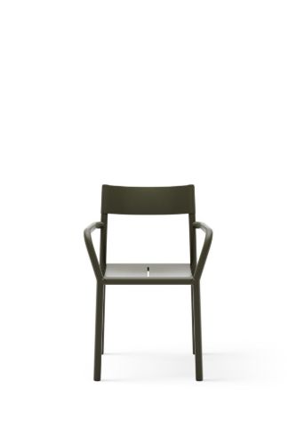 New Works May Armchair Outdoor SH: 45 cm - Dark Green