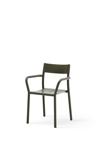 New Works May Armchair Outdoor SH: 45 cm - Dark Green