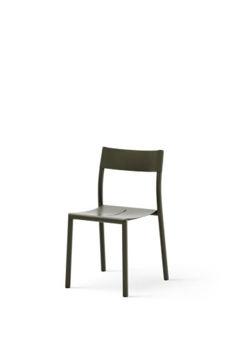 New Works May Chair Outdoor SH: 45 cm - Dark Green