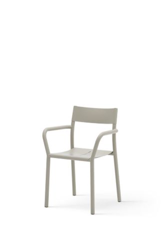 New Works May Armchair Outdoor SH: 45 cm - Light Grey